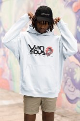 Van & Bus graphic logo hooded sweatshirt Design 4