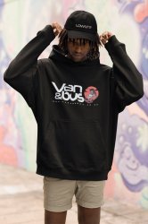 Van & Bus graphic logo hooded sweatshirt Design 4