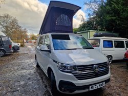 **SOLD** VW T6.1 150 DSG (auto) Highline campervan conversion Ascot Grey