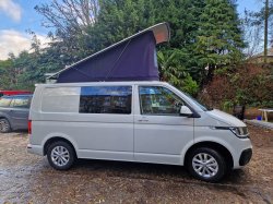 **SOLD** VW T6.1 150 DSG (auto) Highline campervan conversion Ascot Grey