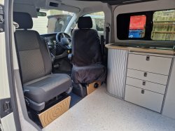 **SOLD** VW T6.1 150 DSG (auto) Highline campervan conversion Ascot Grey
