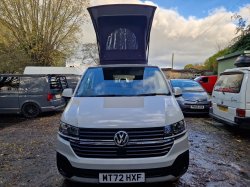 **SOLD** VW T6.1 150 DSG (auto) Highline campervan conversion Ascot Grey